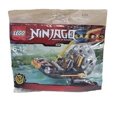 Конструктор Lego 30426 NinjaGo Бесшумный болотный аэроглиссер, 38 деталей