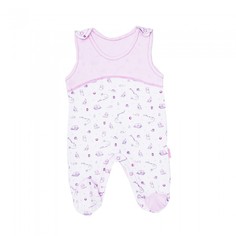 Ползунки Little me розовый 62