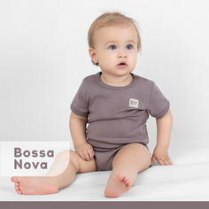 Боди детское Bossa Nova коричневый 56