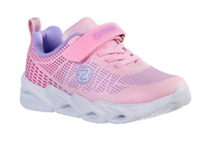 Кроссовки детские Зебра 18222-9, розовый, 27