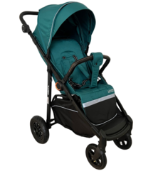 Коляска детская Luxmom Siesta V1, изумрудный