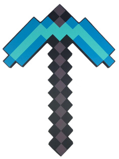 Оружие игрушечное StarFriend Алмазная кирка Майнкрафт Minecraft светлая, 45 см
