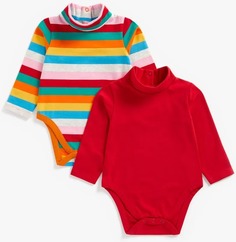 Боди (2 шт) Mothercare Bodysuit (2 Pcs) MC-ZB245, разноцветный, 86