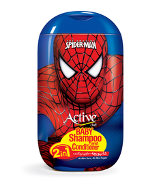 Детский шампунь и кондиционер 2в1 ACTIVE ИРАН Spiderman 280 мл