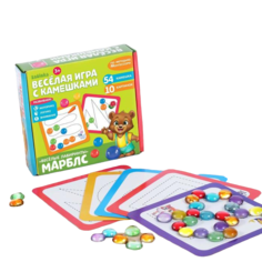 Сортер IQ-ZABIAKA с камешками Марблс. Лабиринты по методике Монтессори 3744932