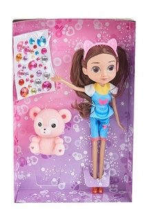 Игровой набор с куклой 26 cм и наклейками - стразами GG5213 Kari Kids