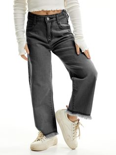 Джинсы детские Batik 002_ДЛ24, графит, 140 Батик