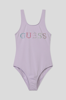 Купальник слитный детский Guess J4GZ03 MC040, сиреневый, 164