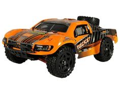 Радиоуправляемая машинка Remo Hobby Rocket Brushless V2.0, 4WD 2.4G 1:16, цвет оранжевый