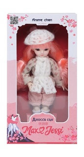 Кукла шарнирная серия Аниме 30 см в свитере К10742 Max&Jessi
