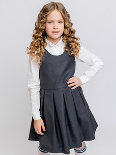 Сарафан детский Batik 001 ш23-1 серый 140 Батик