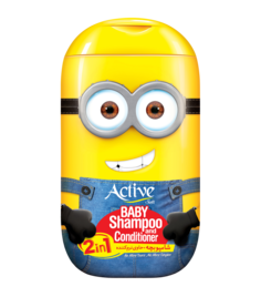 Детский шампунь и кондиционер 2в1 ACTIVE ИРАН Minions 280 мл