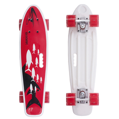 Скейтборд Tongde X16735 красного цвета