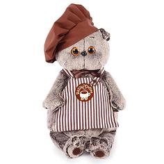 Мягкая игрушка Басик-бариста, 19 см No Brand
