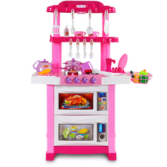 Детская игровая кухня Играйка Little Chef 83 см с водой, грилем, светом и звуком