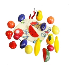 Игровой набор RNToys D-297, деревянные кубики разноцветные, 100 шт