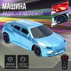 Радиоуправляемая машинка No Brand Гоночный джип, работает от батареек, цвет Микс