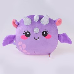 Мягкая игрушка-конфетница Дракон, фиолетовый Pomposhki