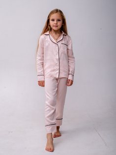 Пижама детская Малиновые Сны DETPY, Пудра, 152