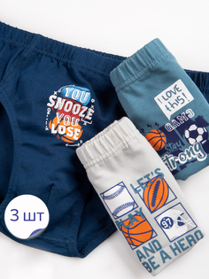 Трусы детские Baykar BR3363, микс, 134