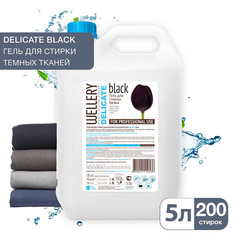 Гель для стирки Wellery Delicate Black для темного/черного белья 5 л