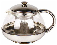 Заварочный чайник Bekker BK-399 Прозрачный, серебристый