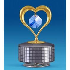 Фигурка декоративная crystal temptations, Дельфин, 10 см, музыкальная