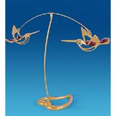 Фигурка декоративная crystal temptations, Пара колибри, 15 см