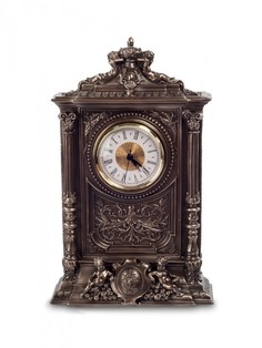 Часы в стиле барокко Veronese Херувим (bronze) WS-609