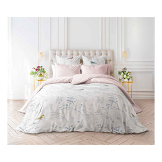 Комплект постельного белья Verossa Natur евро сатин разноцветный