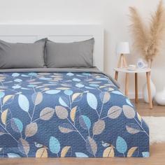 Покрывало LoveLife 1,5 сп «Листья» 150*210±5см, микрофайбер, 100% п/э