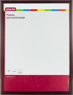 Рамка 30х40 ATTACHE красное дерево, пластиковый ба Art&Craft