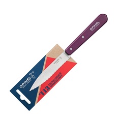 Нож столовый серрейторный Opinel №113, деревянная рукоять, нержавеющая сталь 001919