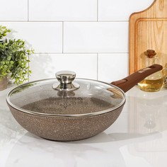 Сковорода Мечта "Гранит brown" d28см 28806 No Brand