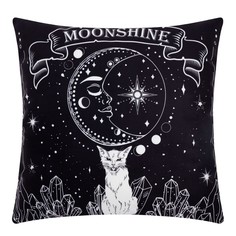 Чеxол на подушку Этель "Moonshine" 40x40 см, 100% п/э, велюр