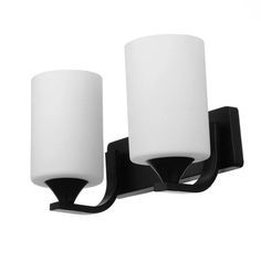 Бра 2490/2BK E27 40Вт черный 30х20 см No Brand