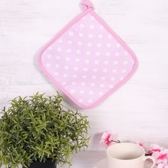 Прихватка 18х18 см, МИКС, бязь 140г/м?, 100% хлопок Domo Vita