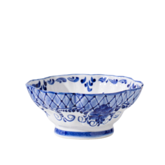 Конфетница Алевтина , 13x13x6 см, гжель No Brand