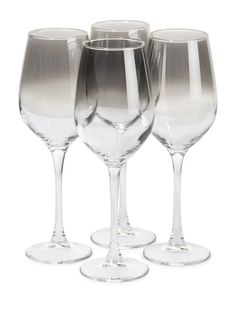 Набор бокалов для вина «Серебряная дымка», 350 мл, 4 шт Luminarc