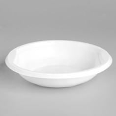 Тарелка "Белая" объем 0,350 л (50 шт) No Brand