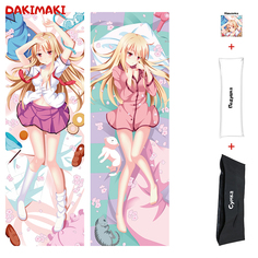 Наволочка + подушка + сумка Дакимакура Маширо Шина 0236 150x50 Dakimaki