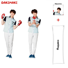 Наволочка + подушка Дакимакура Шуга 0304 150x50 Dakimaki