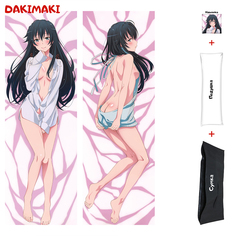 Наволочка + подушка + сумка Дакимакура Юкино Юкиношита 0410 150x50 Dakimaki