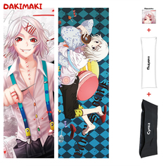 Наволочка + подушка + сумка Дакимакура Джузо Сузуя 0314 150x50 Dakimaki