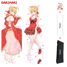 Наволочка + подушка + сумка Дакимакура Сэйбер Король Рыцарей 0467 150x50 Dakimaki