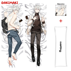 Наволочка + подушка Дакимакура Зен 0546 150x50 Dakimaki