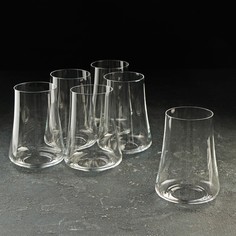 Набор стаканов для виски Экстра, 400 мл, 6 шт Crystal Bohemia