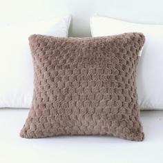 Наволочка Аврил, размер 45х45 см, цвет мокко Sofi de Marko