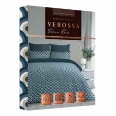 Комплект постельного белья Verossa Borneo двуспальный сатин 50 х 70 см