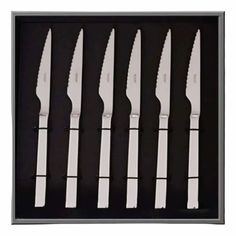 Столовые ножи для стейков Mehrzer Oneda 6 шт